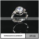 Wholesale Diamond Ring Pave Setting Jewelry Ring S925 Sterling Silver Rings thumbnail-1