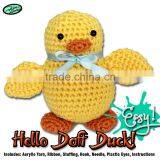 DIY Daft Duck Crochet Animal Toy