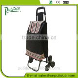 Custom Wholesale Fabric 3 Wheeled Shopping Cart For Climbing Stair