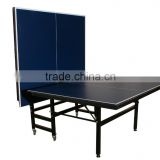 folding moveable table tenis ,2016 latest ping-pong table.