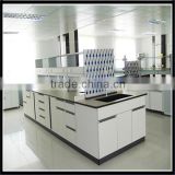 cheap chemical resistant dental lab desk with drawers and cabinet