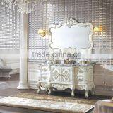 New Design Sliding Bathroom Mirror Cabinet With Marble Vanity Top WTS623 thumbnail-6