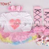 Kids Girl Clothes Outfits Dress Chinese Traditional Dress Kids White Dot Long Sleeve Dresses thumbnail-5