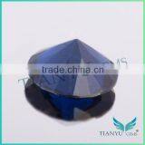 Wholesale Round Blue Synthetic Spinel Gemstone Dark Blue Sapphire thumbnail-3
