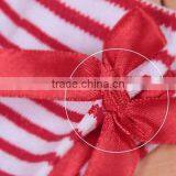 Cotton Bow Design Girls Boot Socks Princess Children's Long Sock Baby Kids Socks Leg Warmers Pantyhose Striped Bowknot thumbnail-6