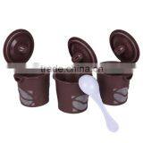 Good Quality Convenience Portable 3 Pcs Reusable Refillable Coffee Capsule thumbnail-2