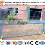 Pipe Frame Colorful Powder Coated Welded Wire Mesh Temporary Fence