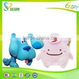 Customized Hot Selling Funny Beautiful Blue Mascot Plush Toys thumbnail-3