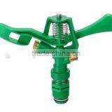 Green Plastic Sprinkler With Bronze Nozzle 3/4" thumbnail-1