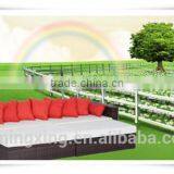 4 pc Outdoor Patio PE Rattan Sofa Cum Bed&price of Sofa Cum Bed thumbnail-5