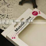 Folding Phone Case Paper Packaging PVC Plastic Box for Samsung Mobile Case thumbnail-5