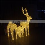 any festival holiday name 110v 220v plastic outdoor christmas reindeer decorations
