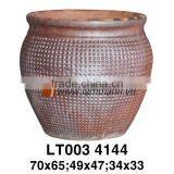 High Fired Ceramic Vietnam Home Plant Jar thumbnail-1