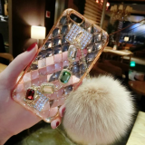 Luxury Diamond Soft Housing Shell Cell Phone Cover Case Silicone Mobile Phone Cases for IPhone7/7Plus/6/6s/6plus/6splus thumbnail-3