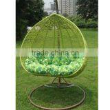 Garden Double Rattan Egg Chair thumbnail-1
