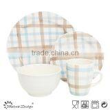 Ceramic Stoneware Hand Painting Color Circle Dinnerware Set thumbnail-2