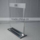 T Shape Acrylic Sign Holder thumbnail-3