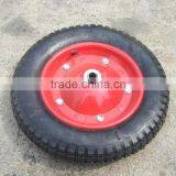 Air Wheel 14x4 Tool Cart Ues Wheels Rubber Wheel 4.00-8 With Steel Rim thumbnail-4