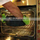 Oven Mitts Anti-slip FDA Standard Silicone Rubber Oven Mitts 100% Silicone Gloves thumbnail-3