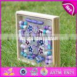 2017 New Design Children Threading Beads Wooden Educational Toys for 4 Year Olds W11E061 thumbnail-2