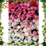 Wholesale Party Decorative Artificial Wedding Flower Wall Metal Flower Wall Decoration thumbnail-4