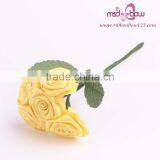 5pcs Pink Satin Ribbon Bridal Bouquets thumbnail-4