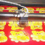 Printing Embroidered Fabric Cloth Automatic Laser Cutting Machine for Sportswear thumbnail-5
