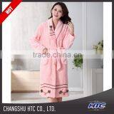 100% Cotton Coral Velvet Bathrobe thumbnail-1