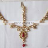 MATHAPATTI MAANG TIKA GOLD TONE KUNDAN thumbnail-1