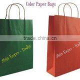 Kraft Paper Bags in Colors / Colorful Paper Bags thumbnail-1