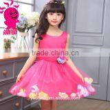 2016 New Wholesaler Princess Dresses Tutu Skirt With Petal thumbnail-5