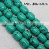 High Grade Natural Green Agate Stone Strand With Crystal Rhinestone Paving Crystal Natural Stone Beads for Diy Jewelry thumbnail-5