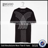 Stylish Casual Athletic Pattern Mens Tshirts Sports Graphic Printed T Shirt With Slogan Customizable Polyester Cotton Tee thumbnail-1