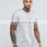 2016 Men t Shirt Made in China Cut Out Short Sleeve thumbnail-2