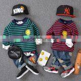 S15253A Wholesale Hot Sale Girl Purple Sweatshirt Children Hoodies thumbnail-1