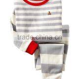 S32664W Soft And Comfortable Striped Printed Kid Nighty 100%cotton Girl Boys Sleepwear thumbnail-1