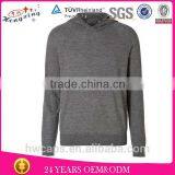 Unique Collar Design 100%cotton Plain Men Fancy Hoodies thumbnail-1