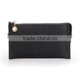 Wholesales Guangzhou Genuine Cow Leather Ladies Envelope Clutch Bag Women Clutch HandBag thumbnail-3