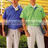 Beige Work Pants and Short Sleeve Top thumbnail-1