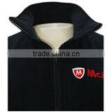 Fleece Vest With Light Weight Emborider Logo Vest thumbnail-5