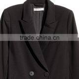 Double-breasted Jacket Ladies Office Uniform Casual Business Suit thumbnail-3