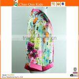 2017 Girls Flower Suncreen Cardigan Design Salwar Kameez for Children thumbnail-2