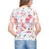Women's Printed Cool Cotton Cowls T Shirt Factory thumbnail-2