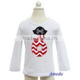 Boys 6th Birthday Pirate White Long Sleeves Tee 3M-7Y thumbnail-1