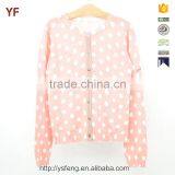 Fancy Cardigan Girl Print Kids Sweater Clothes thumbnail-1