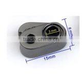 Metal Alloy Stoppers Toggle Cord Locks Drawstring Lock One Holes for 3mm 4mm Cord STP-022 thumbnail-3