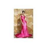 Cheap Halter Sweetheart Mermaid Womens Party Dresses New Designer Party Dresses Hot Pink thumbnail-1