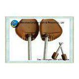 Offset Printing Plastic Shoe Stretcher , Spring OEM Brown Adjustable Shoe Trees thumbnail-1