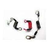 2.0 mm / 2.5 mm / 3.0 mm Safety Tool Lanyards Kayal With Terminals / Loops / Hooks