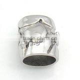 New Stainless Steel Tube Beads Beading Jewelry Making Stainless Steel Spacer Beads thumbnail-2